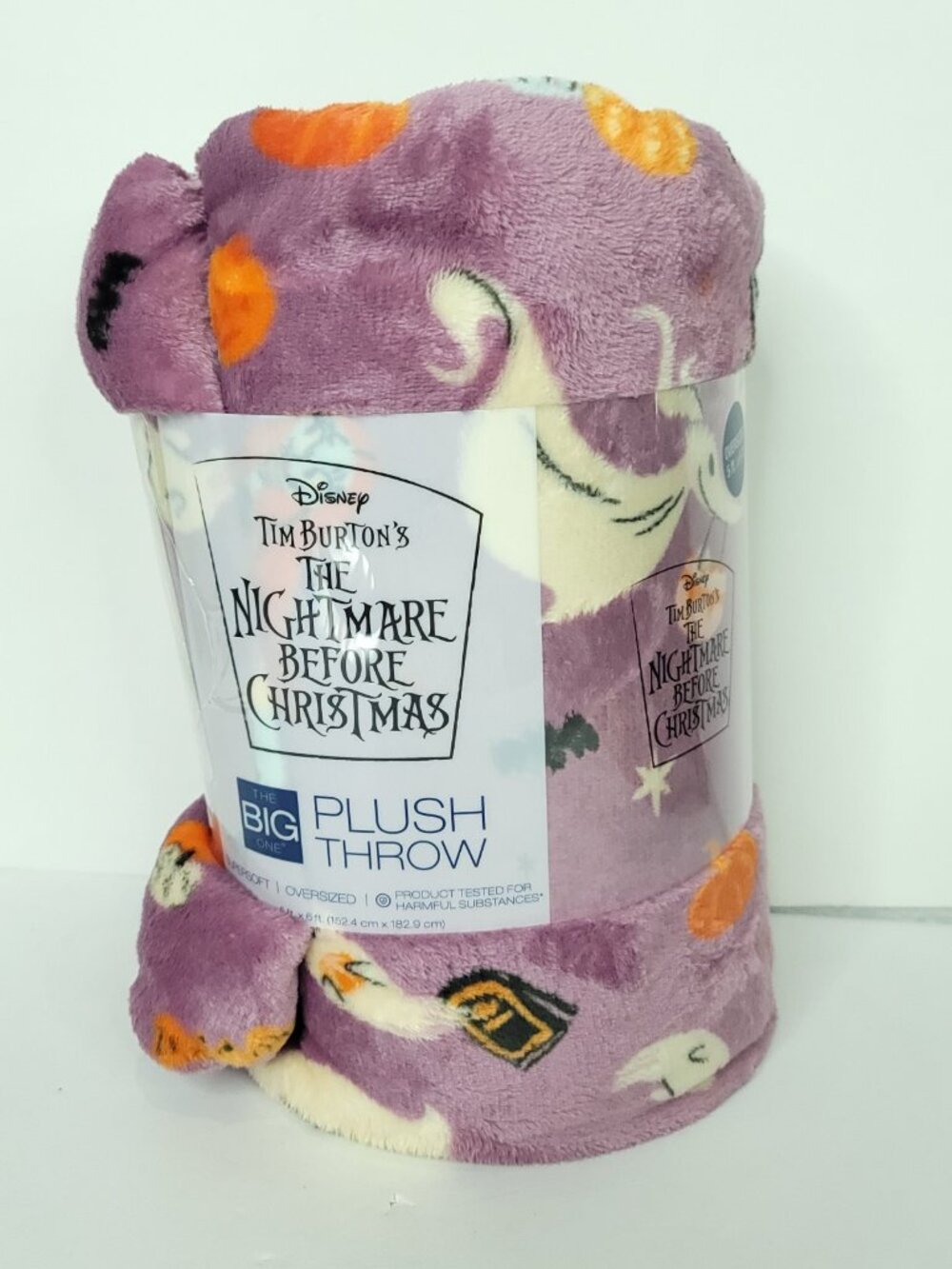 Kohls The Big One The Nightmare Before Christmas Oversized Plush Throw 5ft x 6ft